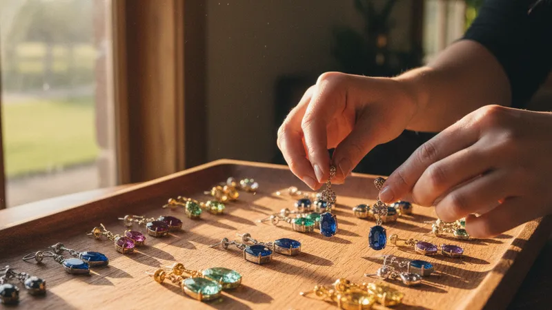 Boucles d'oreilles pierres multicolores : bien choisir