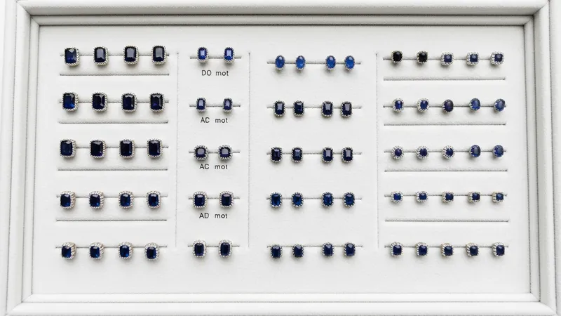Boucles d'oreilles saphir : guide pour bien choisir